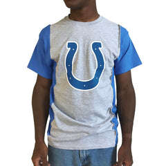 Refried Apparel Sustainable Upcycled Split T-Shirt - Indianapolis Colts T-shirts