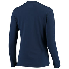 G-III 4Her by Carl Banks Women's Post Season Long Sleeve V-Neck T-Shirt - Tennessee Titans T-shirts