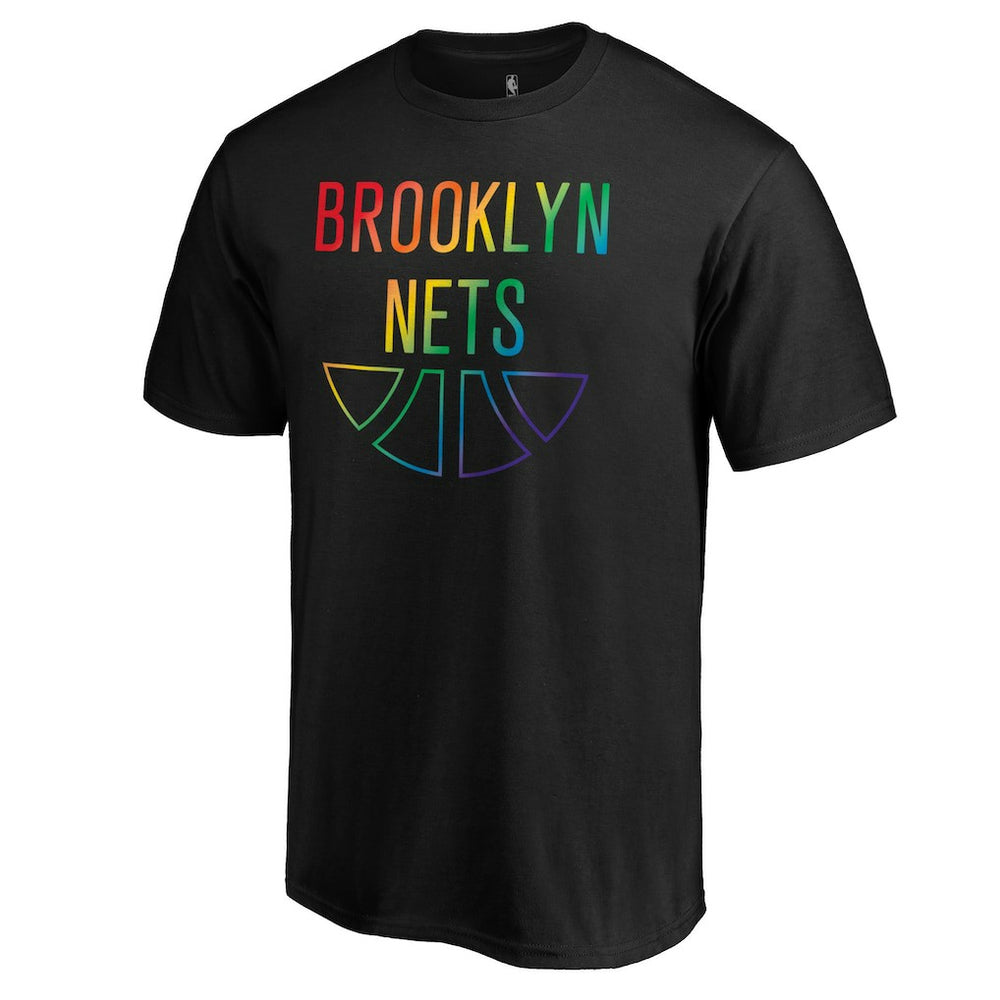 Brooklyn Nets Team Pride Wordmark T-Shirt