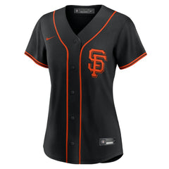 Black San Francisco Giants Nike Women's Alternate Replica Team Jersey