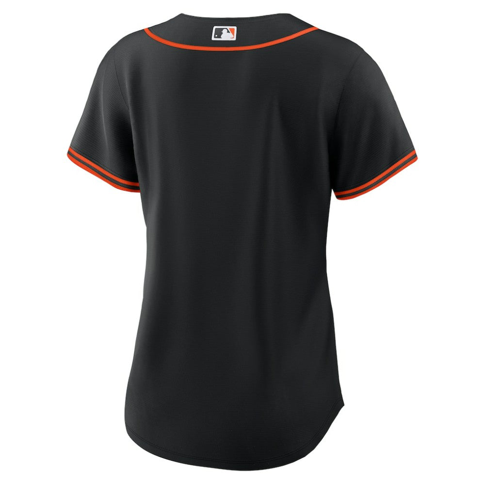 Black San Francisco Giants Nike Women's Alternate Replica Team Jersey