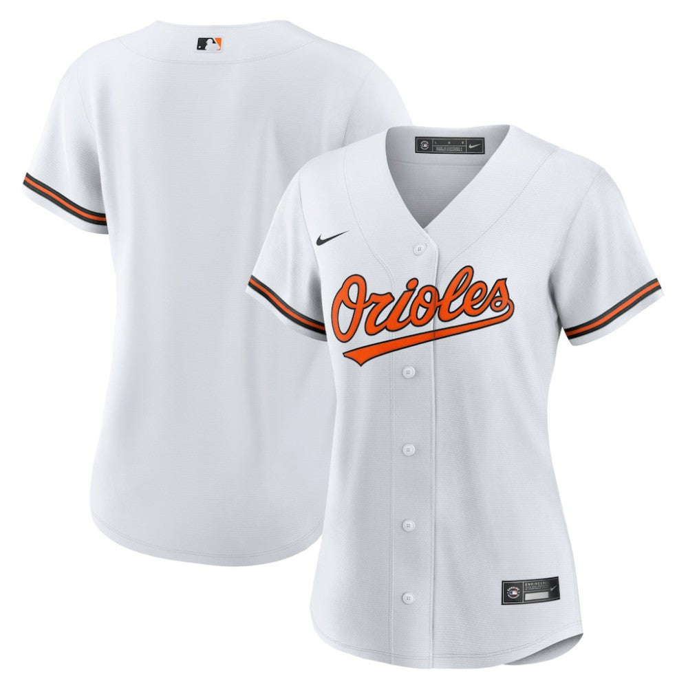 White Baltimore Orioles Nike Women's Home Replica Team Jersey