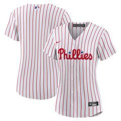 White Philadelphia Phillies Nike Women's Home Replica Team Jersey