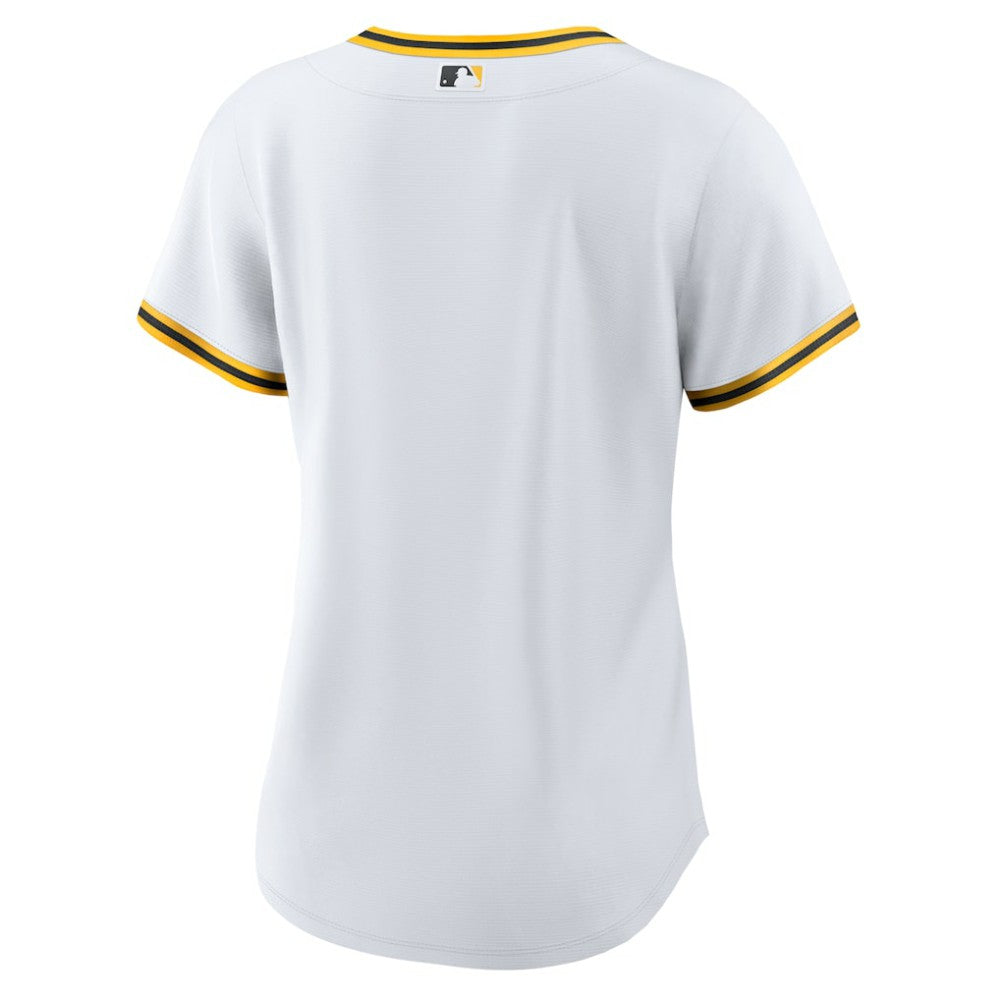 White Pittsburgh Pirates Nike Women's Home Replica Team Jersey