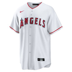 White Los Angeles Angels Nike Home Replica Team Jersey