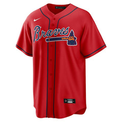 Red Atlanta Braves Nike Alternate Replica Team Jersey
