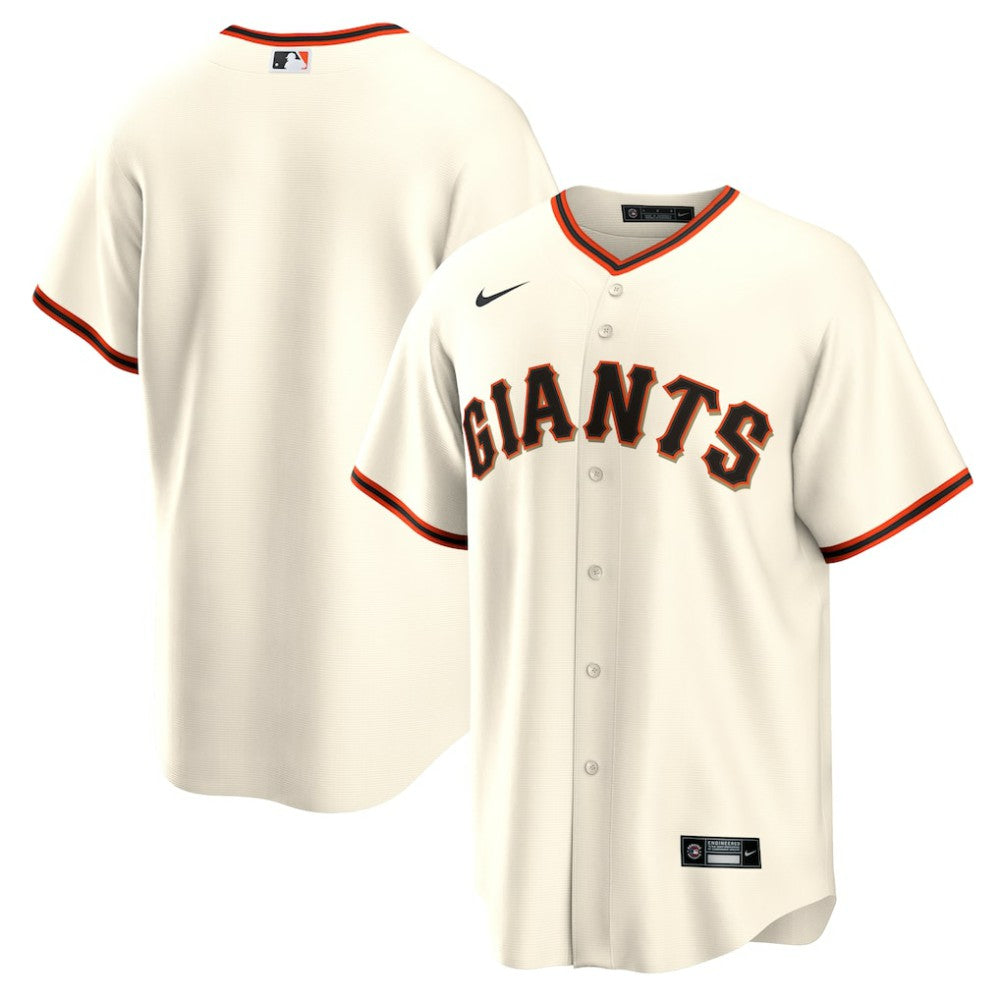 Cream San Francisco Giants Nike Home Replica Team Jersey