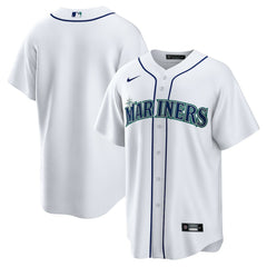 White Seattle Mariners Nike Home Replica Team Jersey