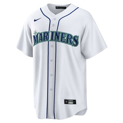 White Seattle Mariners Nike Home Replica Team Jersey