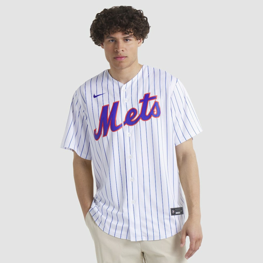 White New York Mets Nike Home Replica Team Jersey