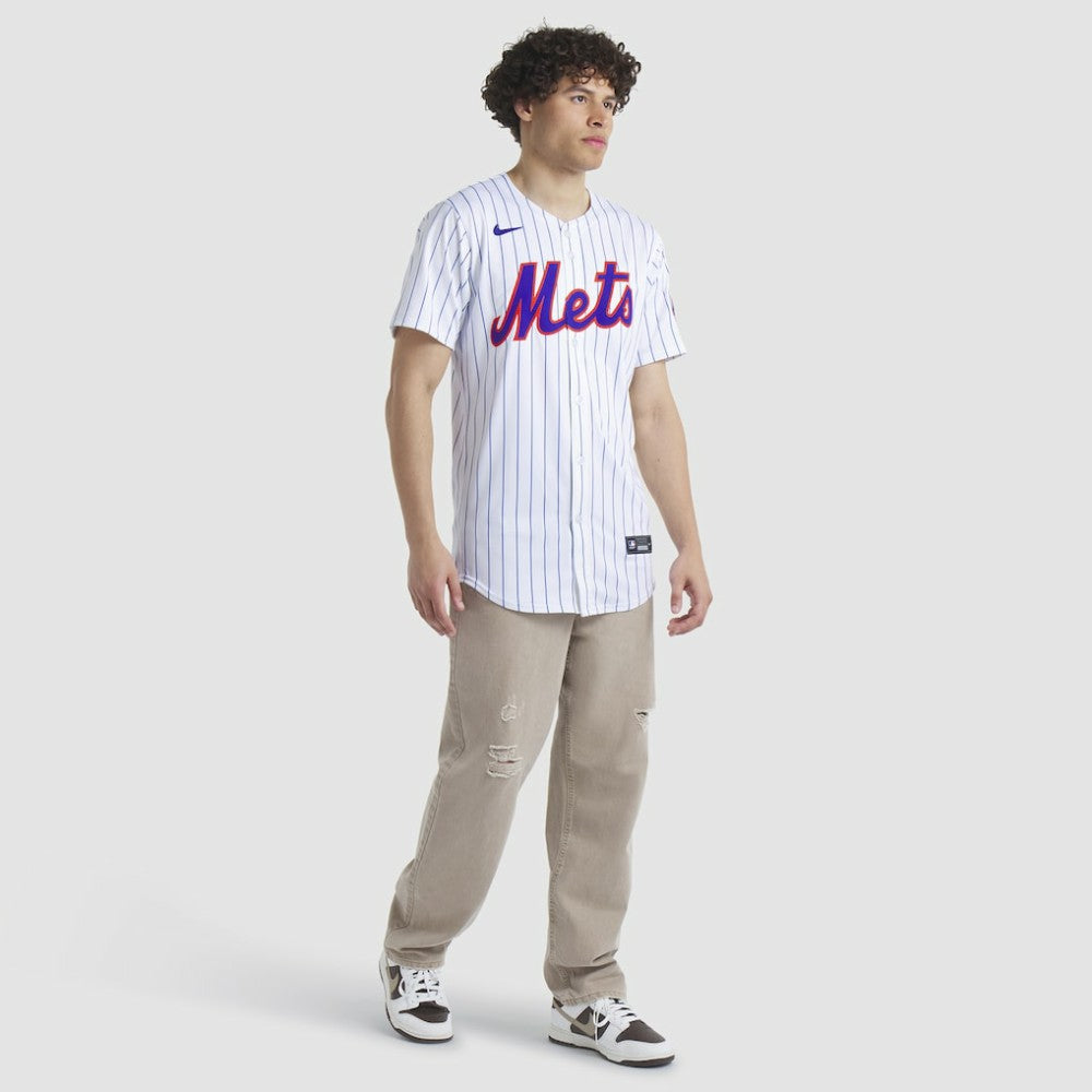 White New York Mets Nike Home Replica Team Jersey