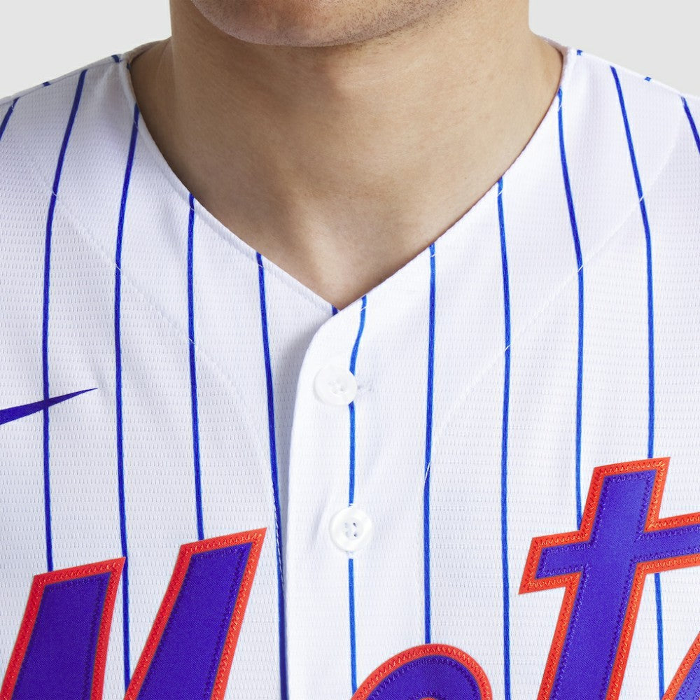 White New York Mets Nike Home Replica Team Jersey