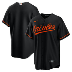 Black Baltimore Orioles Nike Alternate Replica Team Jersey