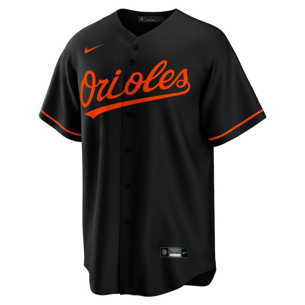 Black Baltimore Orioles Nike Alternate Replica Team Jersey