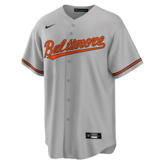Gray Baltimore Orioles Nike Road Replica Team Jersey