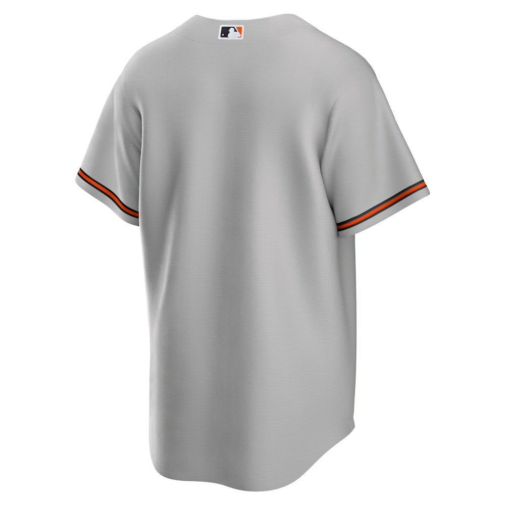 Gray Baltimore Orioles Nike Road Replica Team Jersey