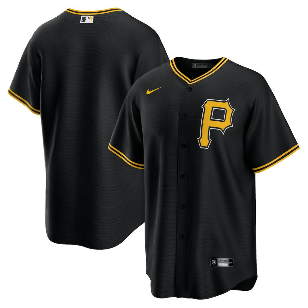 Black Pittsburgh Pirates Nike Alternate Replica Team Jersey