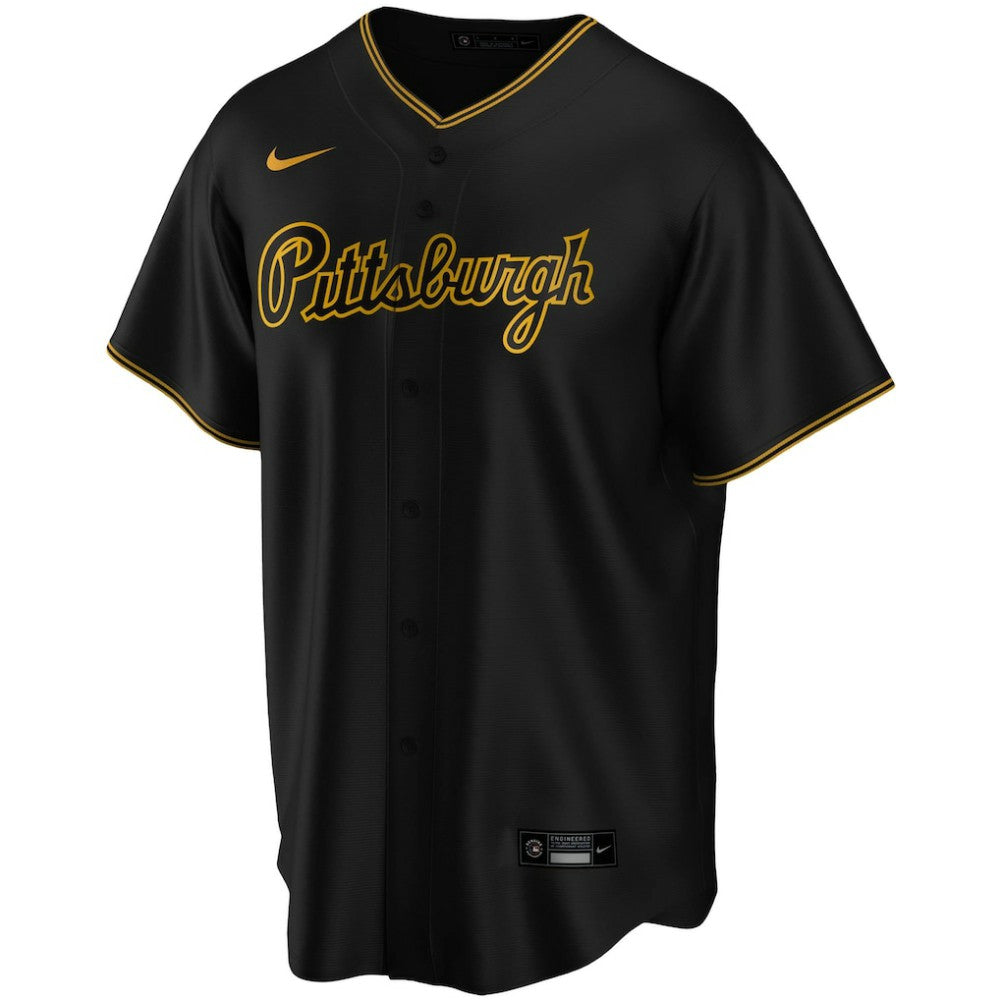 Black Pittsburgh Pirates Nike Alternate Replica Team Jersey