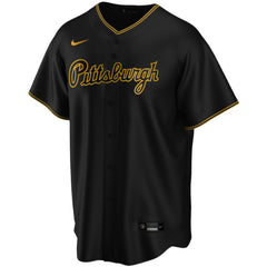 Black Pittsburgh Pirates Nike Alternate Replica Team Jersey