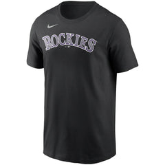 Black Charlie Blackmon Colorado Rockies Nike Name & Number T-Shirt