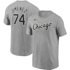 Heather Gray Chicago White Sox Nike Name & Number T-Shirt
