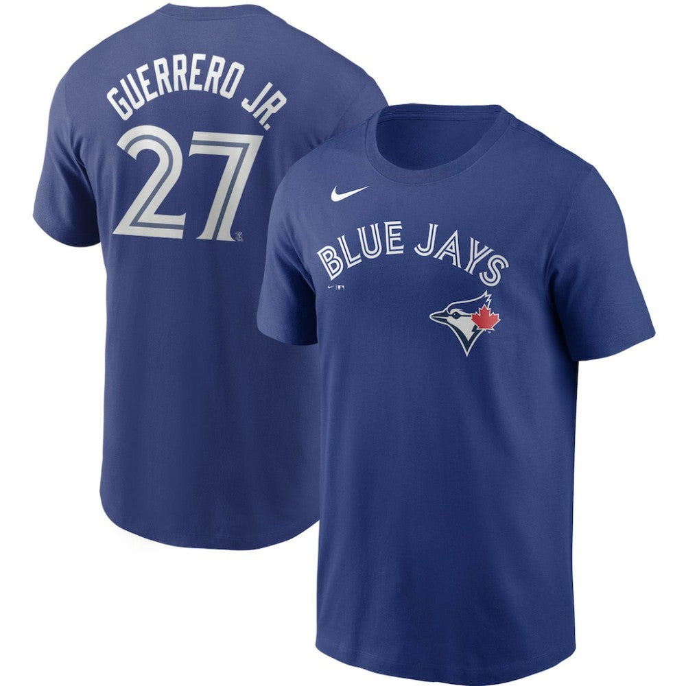 Royal Vladimir Guerrero Jr. Toronto Blue Jays Nike Name & Number T-Shirt