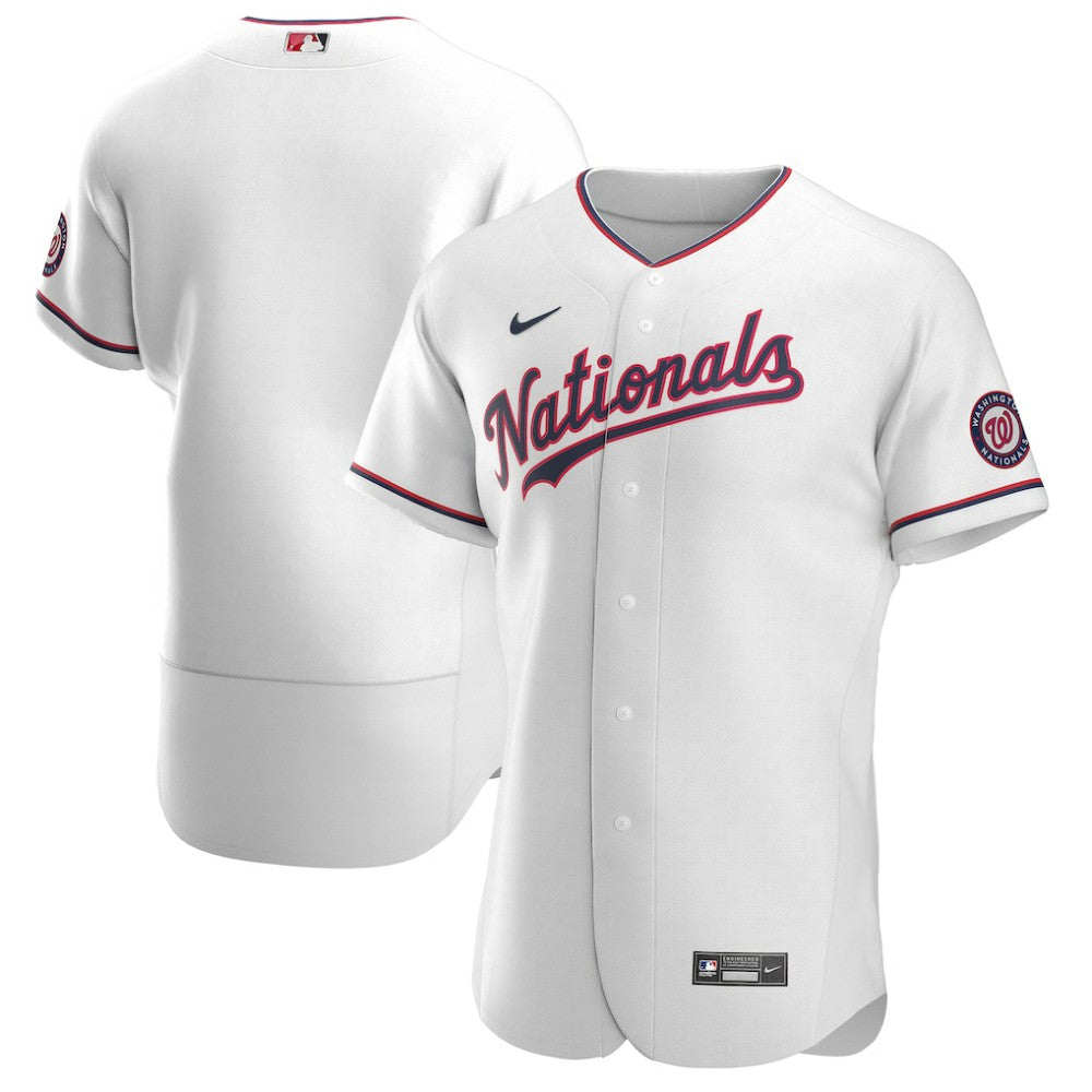 White Washington Nationals Nike Alternate Authentic Team Jersey
