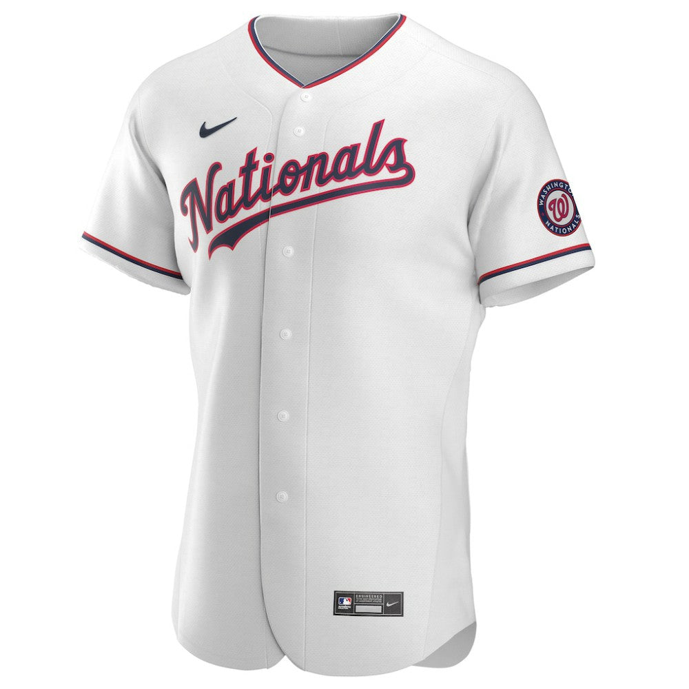 White Washington Nationals Nike Alternate Authentic Team Jersey