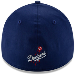 Royal Los Angeles Dodgers New Era Logo Elements 39THIRTY Flex Hat