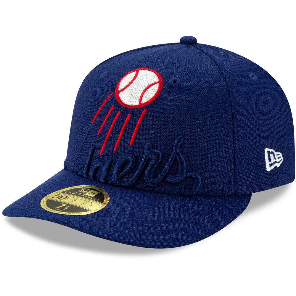 Royal Los Angeles Dodgers New Era Logo Elements Low Profile 59FIFTY Fitted Hat