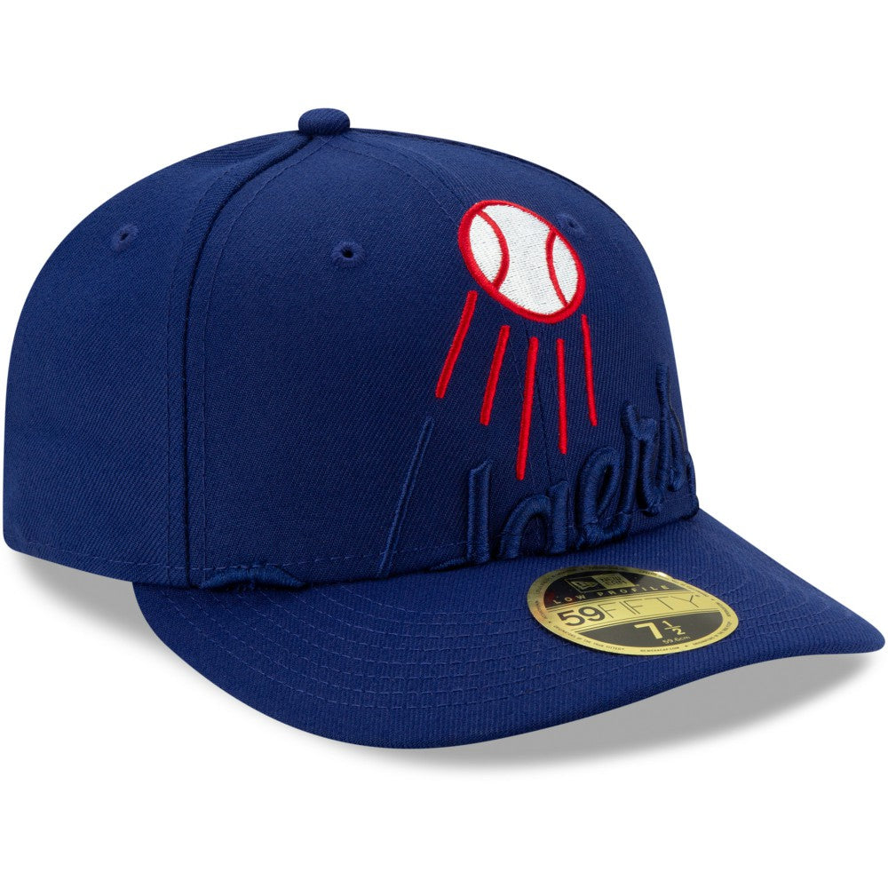 Royal Los Angeles Dodgers New Era Logo Elements Low Profile 59FIFTY Fitted Hat