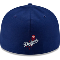 Royal Los Angeles Dodgers New Era Logo Elements Low Profile 59FIFTY Fitted Hat