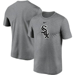 Gray Chicago White Sox Nike Team Large Logo Legend Performance T-Shirt