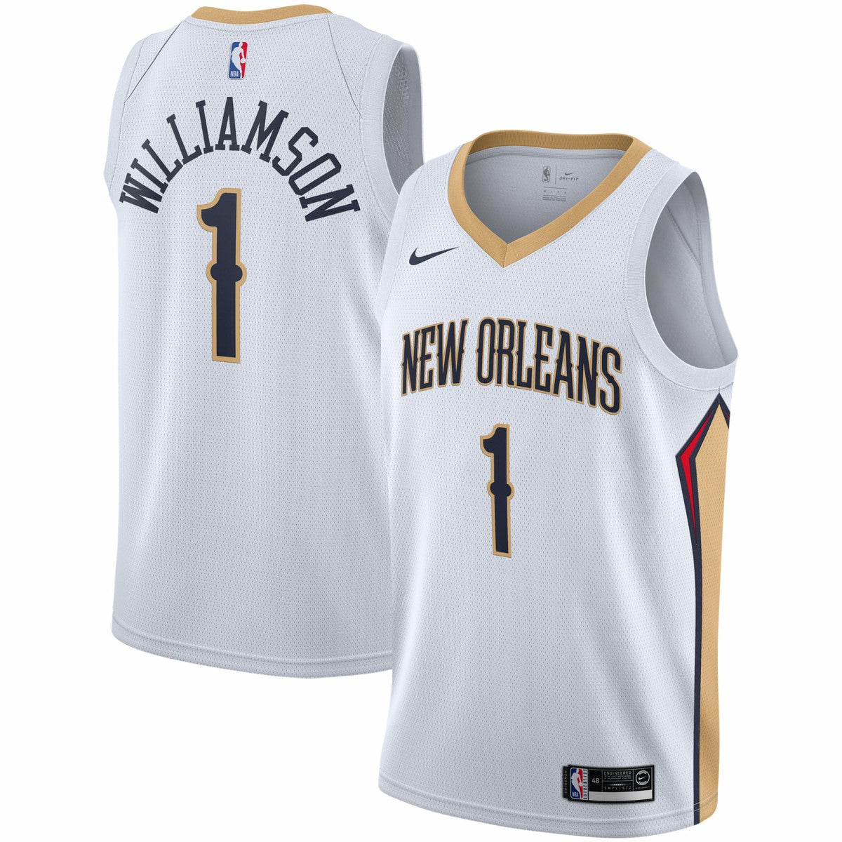 Nike Zion Williamson New Orleans Pelicans 2019/2020 Swingman Jersey