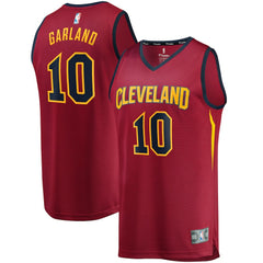 Fanatics Darius Garland Cleveland Cavaliers Youth Replica Fast Break Jersey Wine sale