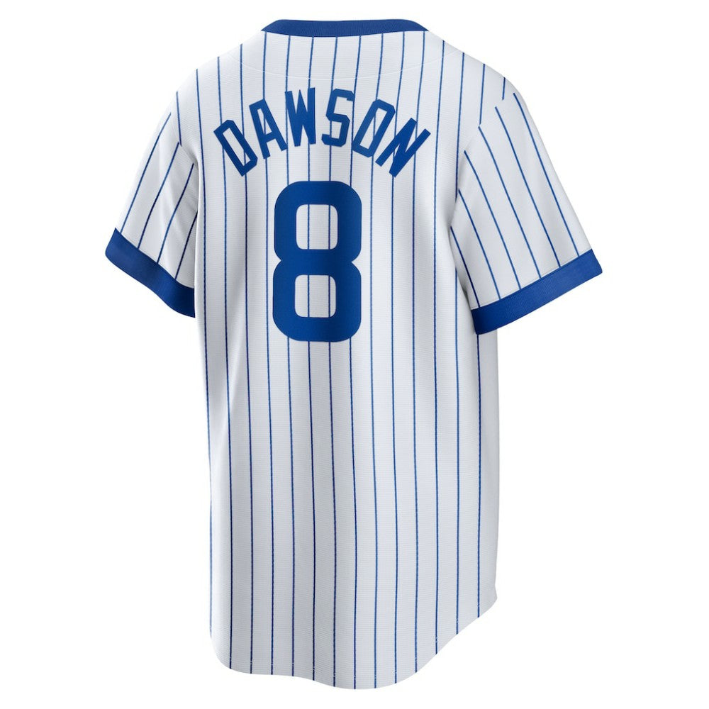 White Andre Dawson Chicago Cubs Nike Home Cooperstown Collection Player Jersey