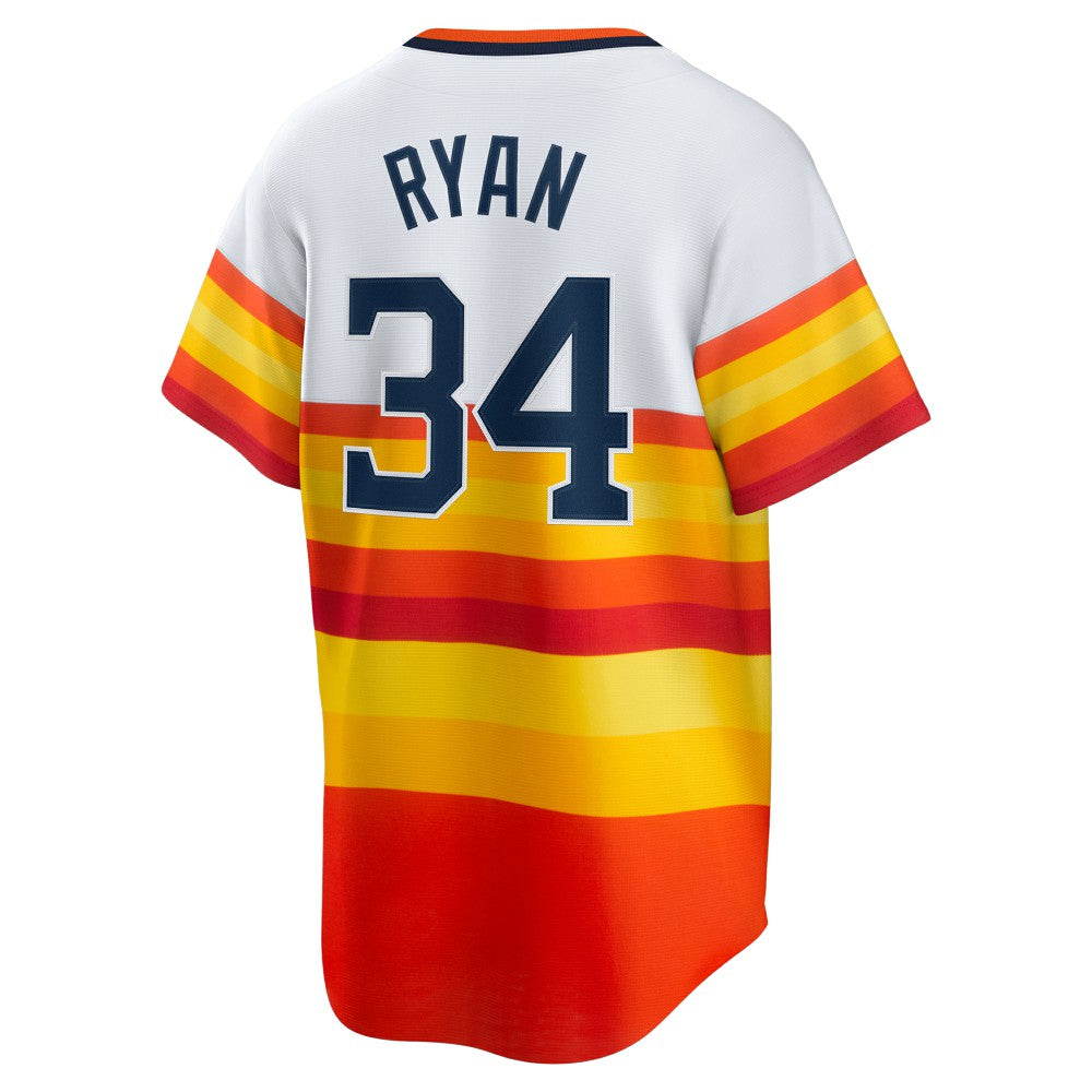 White Nolan Ryan Houston Astros Nike Home Cooperstown Collection Player Jersey