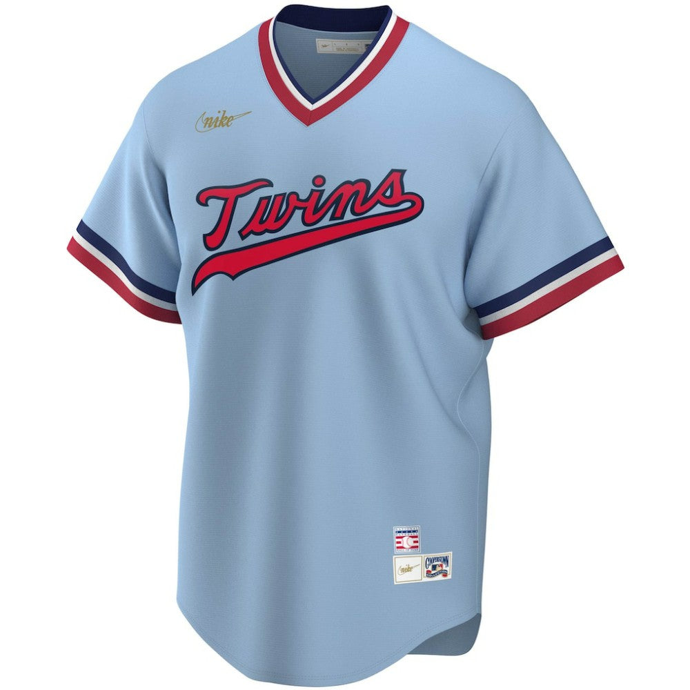 Light Blue Rod Carew Minnesota Twins Nike Road Cooperstown Collection Player Jersey