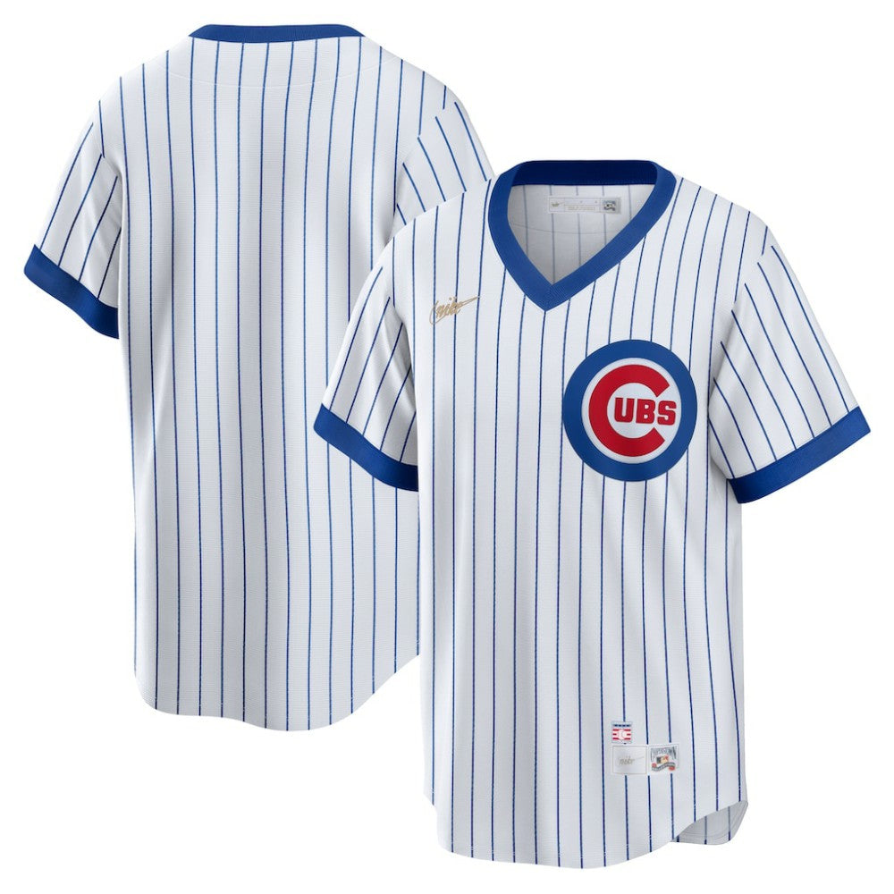 White Chicago Cubs Nike Home Cooperstown Collection Team Jersey
