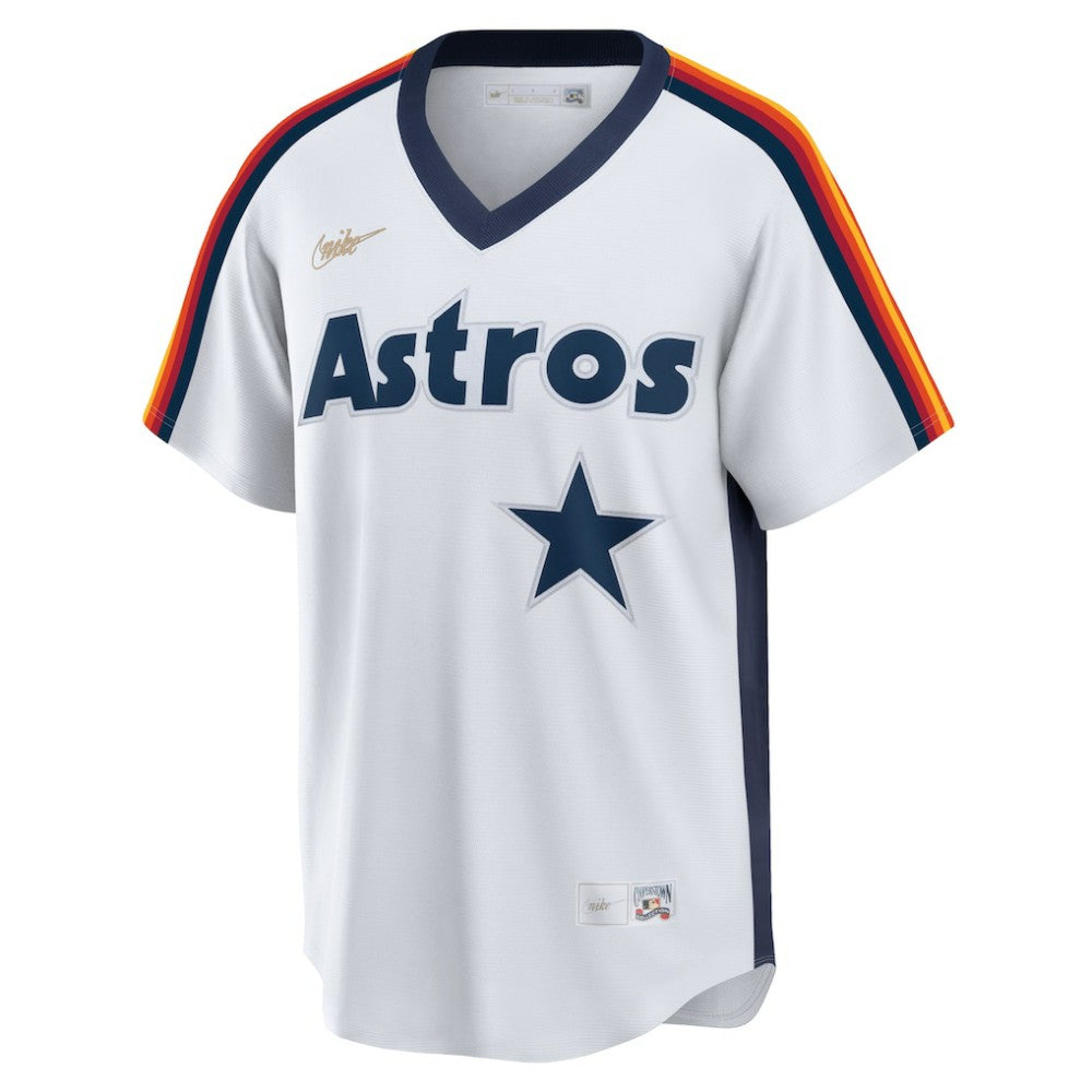 White Houston Astros Nike Home Cooperstown Collection Player Jersey