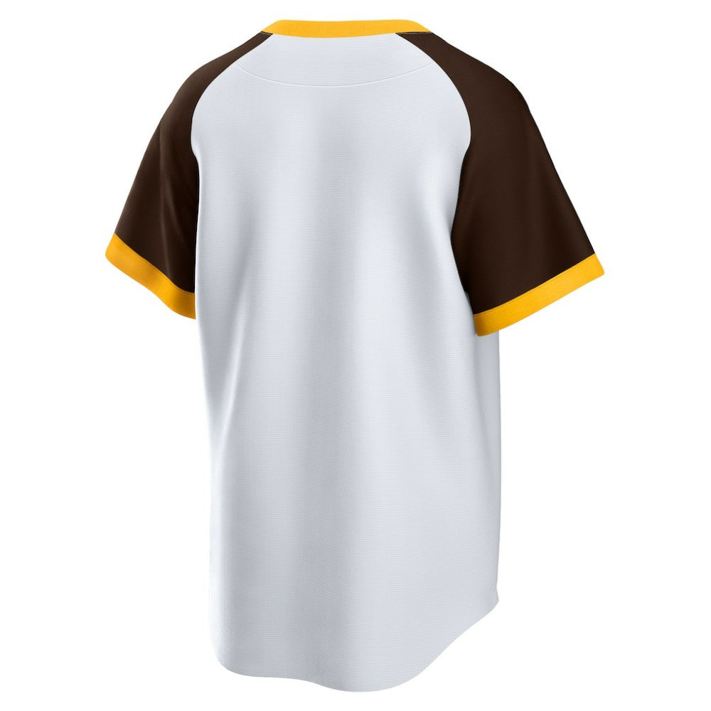 White San Diego Padres Nike Home Cooperstown Collection Team Jersey