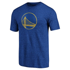 Golden State Warriors Distressed Primary Logo Tri-Blend T-Shirt sale