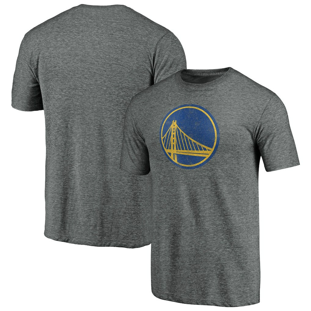 Golden State Warriors Distressed Primary Logo Tri-Blend T-Shirt sale