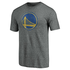 Golden State Warriors Distressed Primary Logo Tri-Blend T-Shirt sale