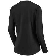 Bayern Munich Women's Logo Long Sleeve V-Neck T-Shirt