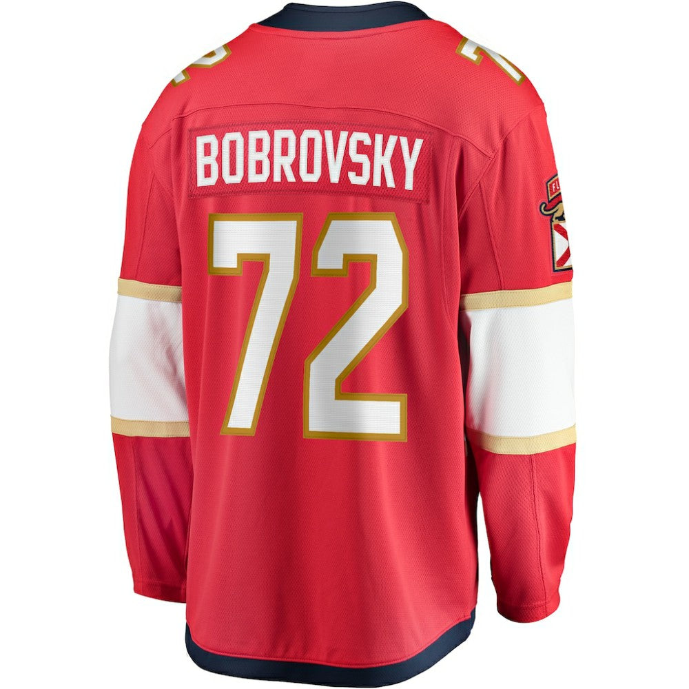 NHL Sergei Bobrovsky Florida Panthers Fanatics Breakaway Player Jersey