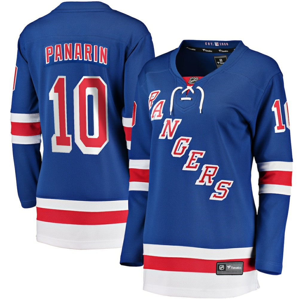 NHL Artemi Panarin New York Rangers Fanatics Women's Home Breakaway Player Jersey