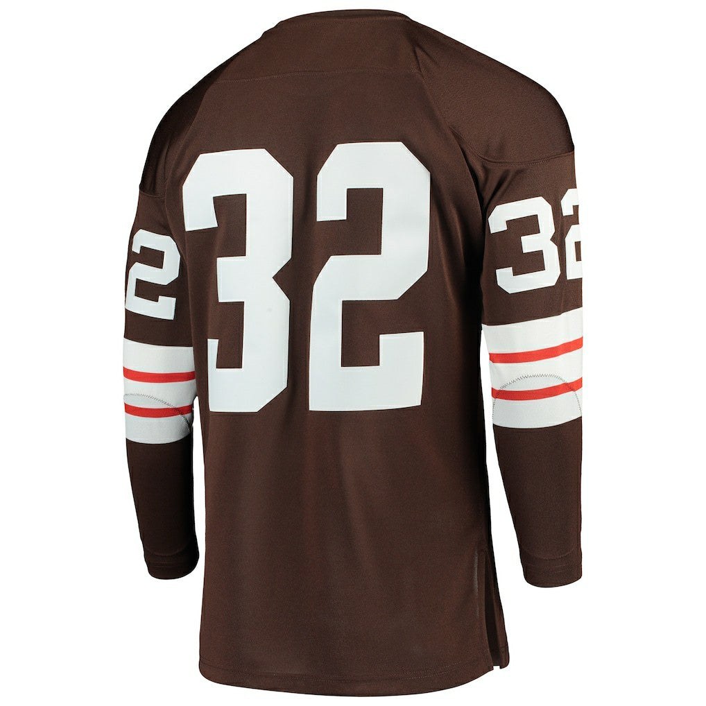 Jim Brown  1964 Authentic Throwback Retired Player Jersey - Cleveland Browns Jerseys