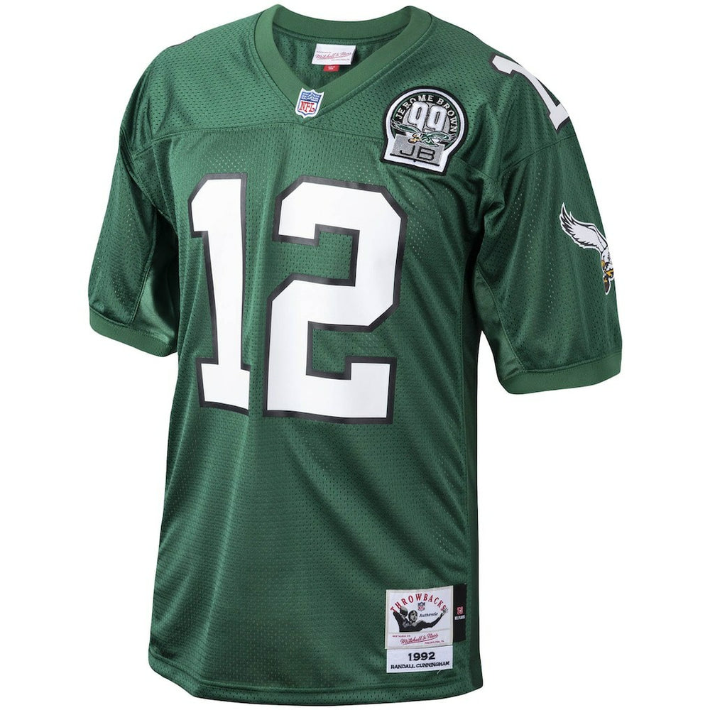 Randall Cunningham  1992 Authentic Throwback Retired Player Jersey - Philadelphia Eagles Jerseys