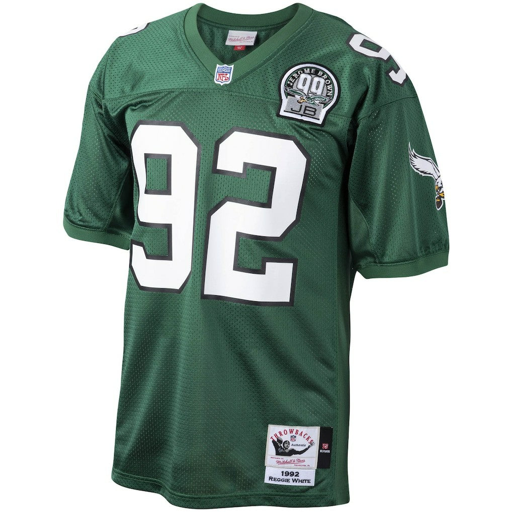 Reggie White  Authentic Throwback Retired Player Jersey - Philadelphia Eagles Jerseys
